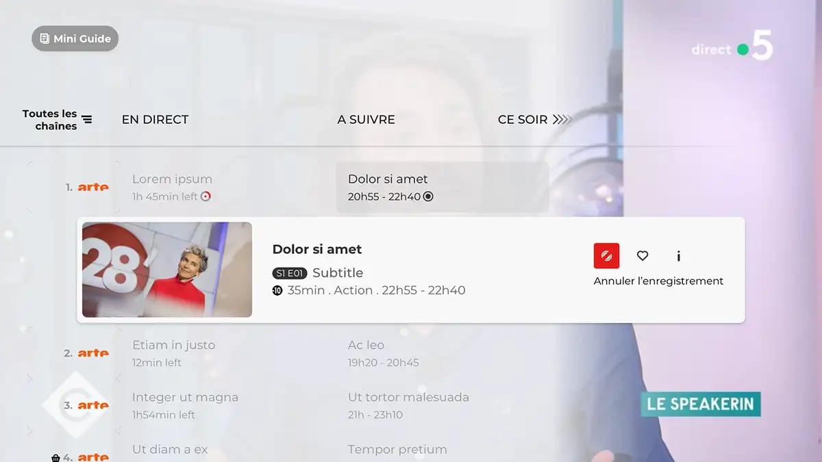 Case study - Altice Gen8 - Mini guide